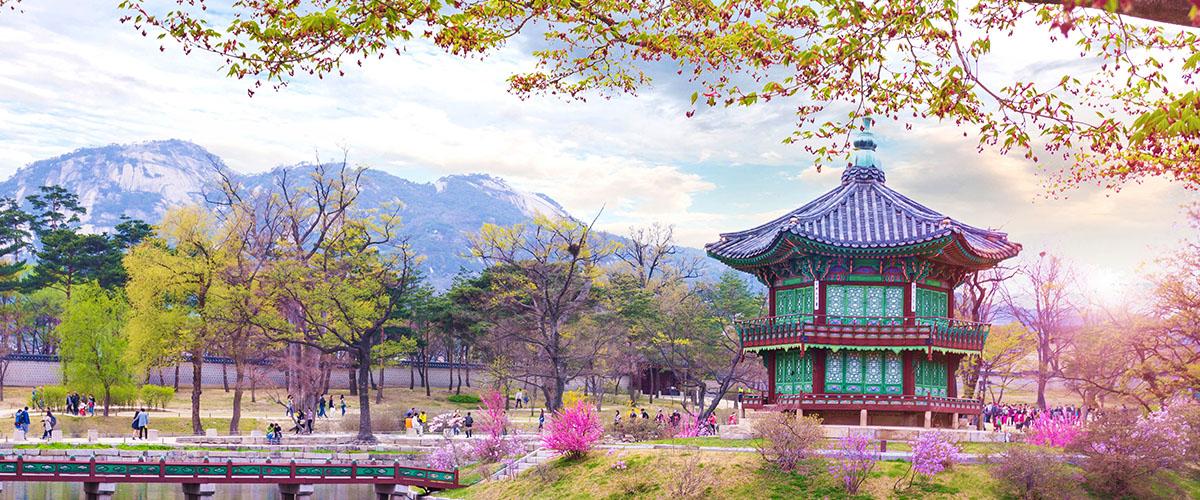 El Palacio Gyeongbokgung de Seúl, Corea del Sur