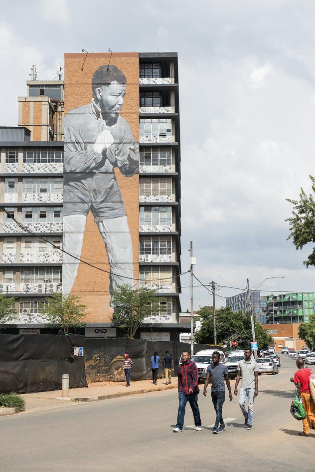 El animado barrio de Maboneng. ©Oliver Berry/Lonely Planet