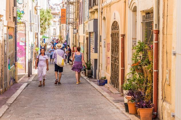 Calle en La Panier. © Chrispictures / Shutterstock