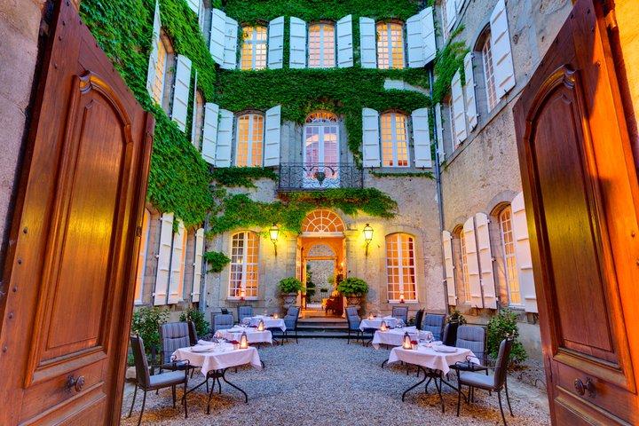 Restaurante al aire libre del Relais Royal