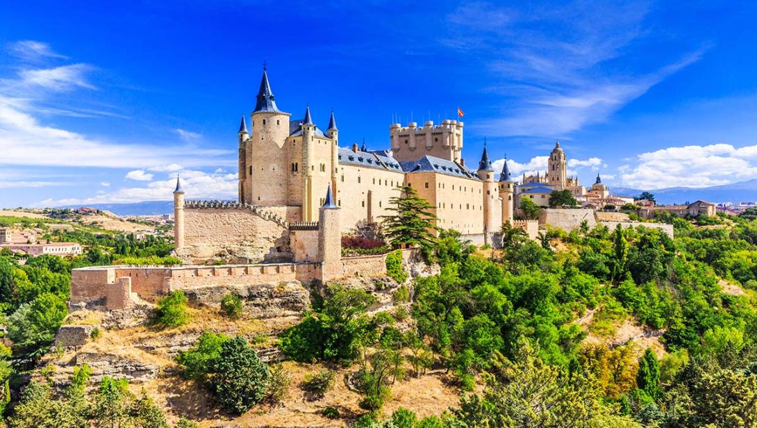 Alcázar de Segovia en Castilla y León