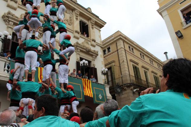 Castellers de Vilafranca del Penedès. 