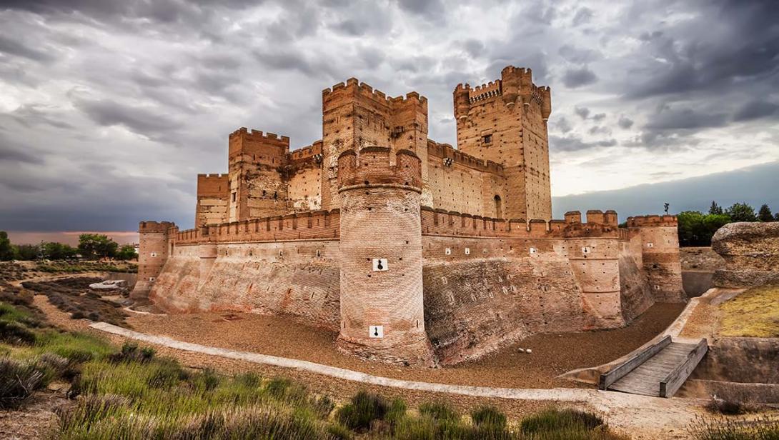 Castillo de Coca en Segovia