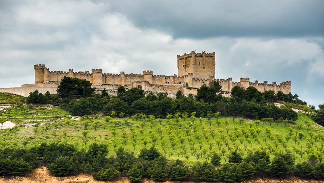 Castillo de Peñafiel en Valladolid