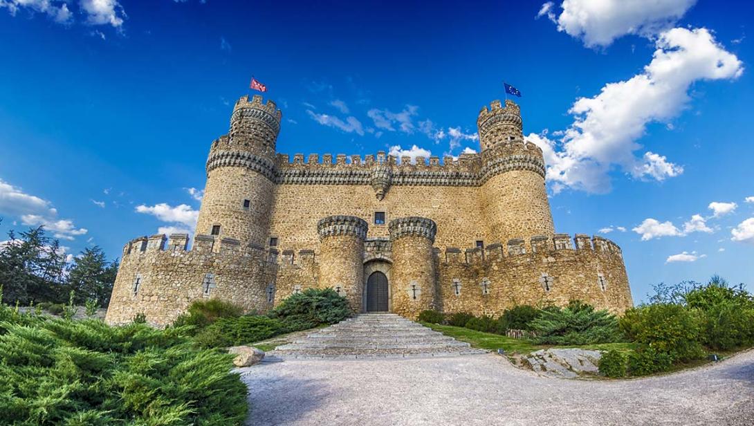 Castillo Nuevo de los Mendoza, Manzanares el Real, Madrid