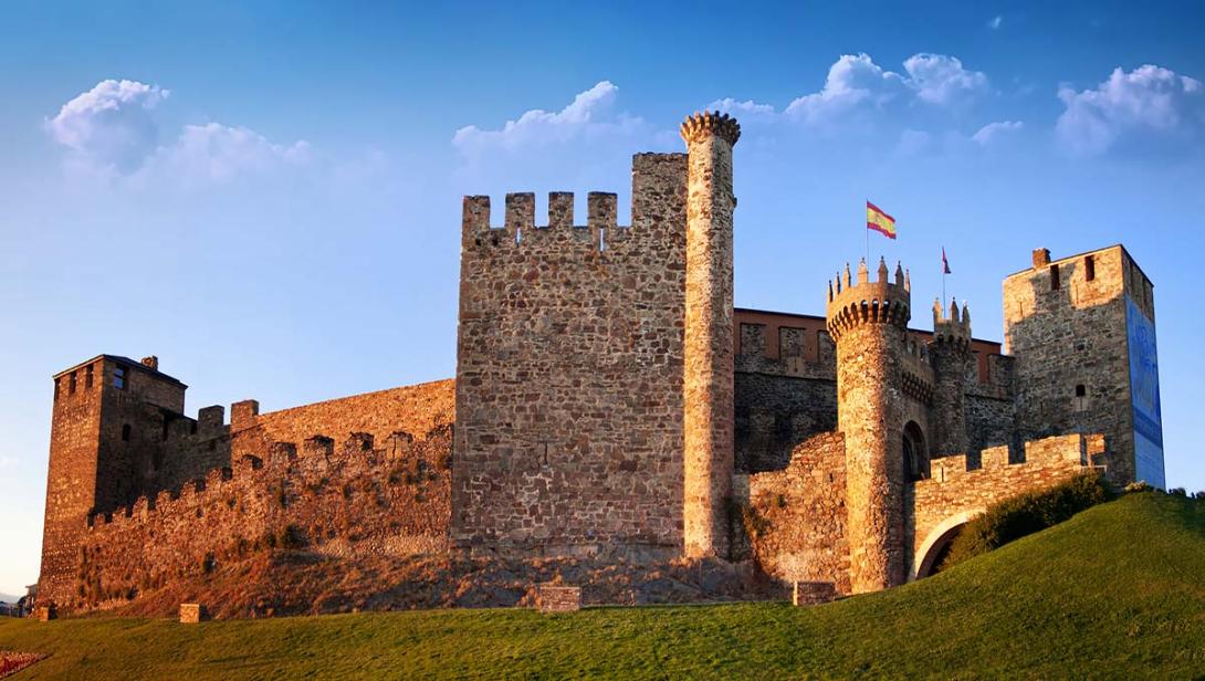 Castillo de los Templarios en Ponferrada