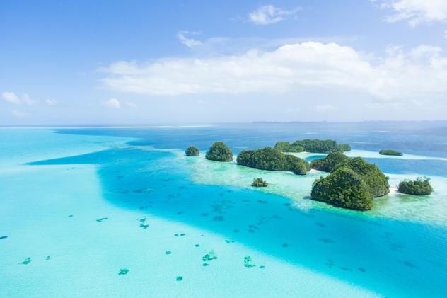 Vista aérea de Palaos. ©Ippei Naoi/Getty Images