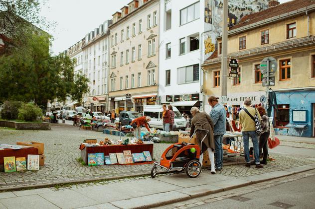 Paseando por Neustadt. © Elizaveta Kovaleva/Lonely Planet