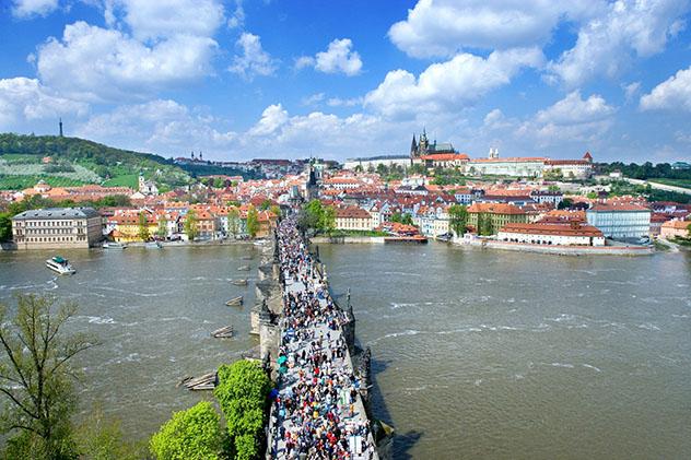 Subir al Castillo de Praga