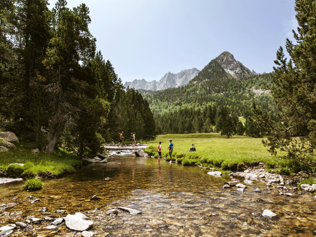 Empezar el día con una ruta familiar. ©andorraworld