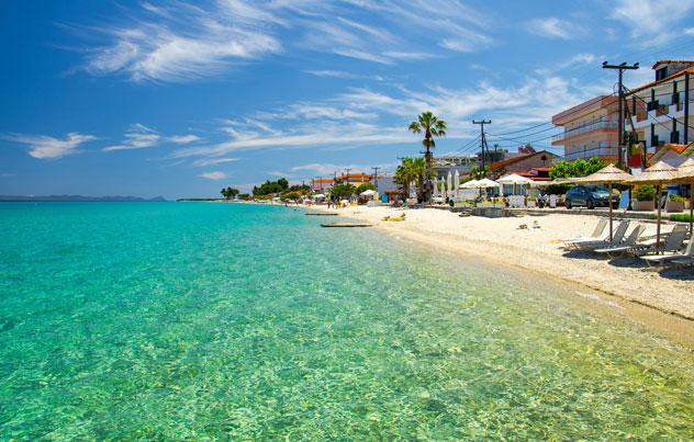 Playa de Pefkohori. © Aliaksandr Antanovich/Shutterstock