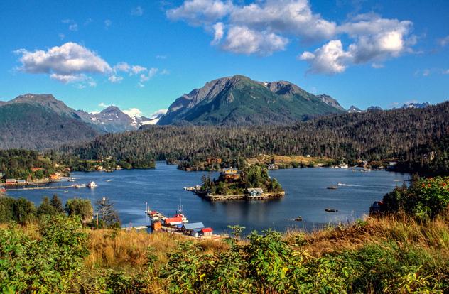 Halibut Cove en Homer, Alaska. © Shutterstock / CSNafzger