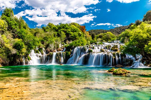 Cascada Skradinski en el Parque Nacional Krka, © Zdenek Matyas Photography/Shutterstock