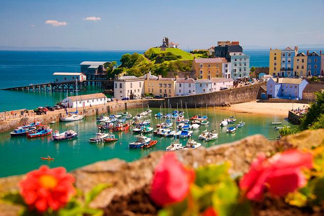 Gales: puerto de Tenby