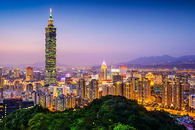 Taipei de noche